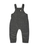 Charcoal Woven Overalls