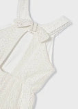 Mayoral Girls Lace Romper