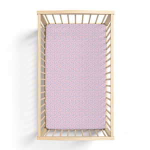 Lillian Leopard Bamboo Crib Sheet