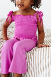 Tickled Pink Smocked Tank Set