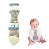 Tasty Tie Teether, Crinkle Toy, Baby Boy Gift (Elephant)