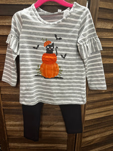 Tangerine Sky Halloween 2 pc set