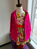 Mayoral Hot Pink Trench Coat