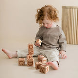 Tiny Land® Wooden Alphabet Blocks