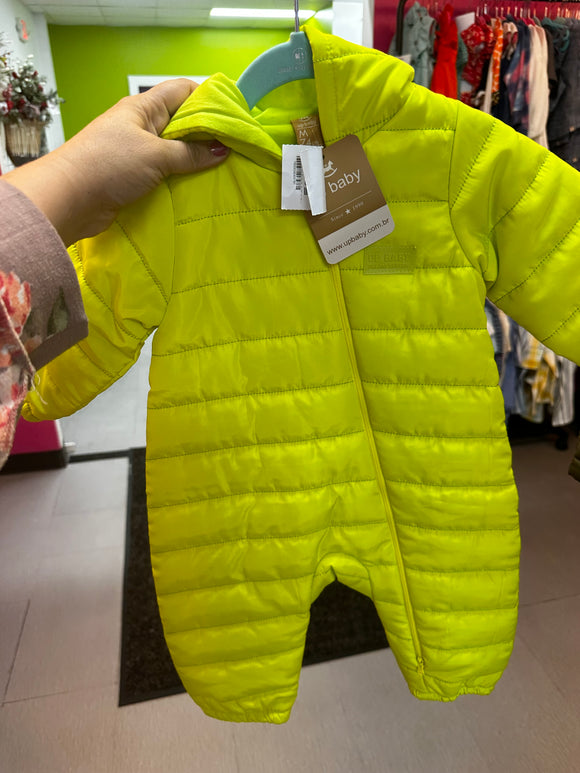 6-9m neon snowsuit