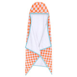 Copper Pearl Mickey Checkered Hooded towel