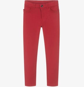 Mayoral Red Jeggings