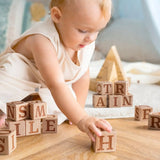 Tiny Land® Wooden Alphabet Blocks