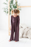 Earth Tones Wide Leg Romper