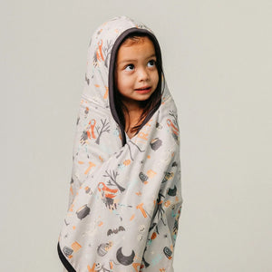 Copper Pearl Jack Skeleton Hooded Towel (30inx30in for under 4years)