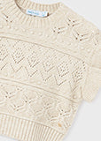 Cream Sweater by Abel & Lula