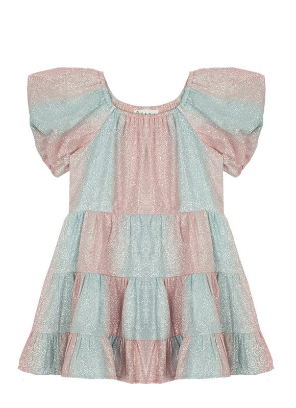 Isobelle & Chloe Pink Shimmer dress