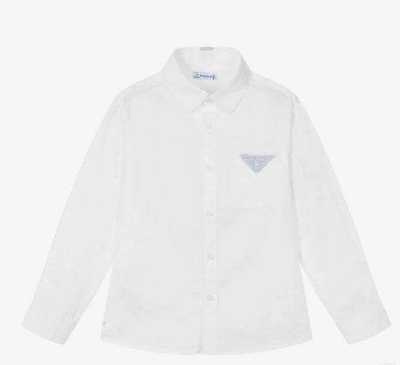 Mayoral White Button Up