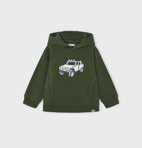 Mayoral Jeep Textured Hoodie