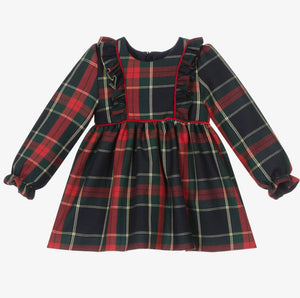 Abel & Lula Plaid Baby Dress