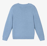 Mayoral Knit Sweater in Ice Blue & Pesto