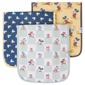 Copper Pearl Mickey & Friends Burp Cloths (3 pk)