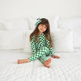 Gigi & Max Elliot Green Check 2pc & Beck Red Check 2pc