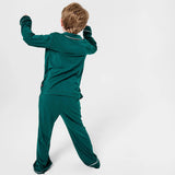 Magnetic Me deep emerald RightFit™ magnetic classic with a twist kids pajama set