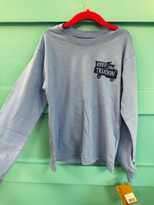 Wes & Willy Keep On Truckin Long Sleeve T