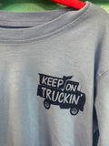 Wes & Willy Keep On Truckin Long Sleeve T