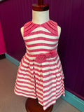 Mayoral Pink Striped Dress