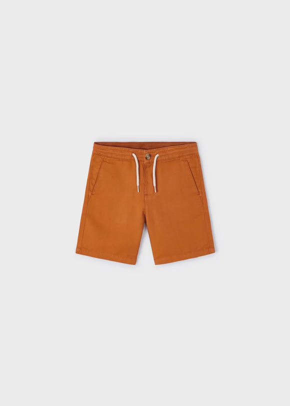 Mayoral orange Cotton/Linen Shorts
