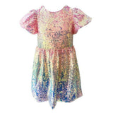 Lola & the Boys Ombré Sequin Dress