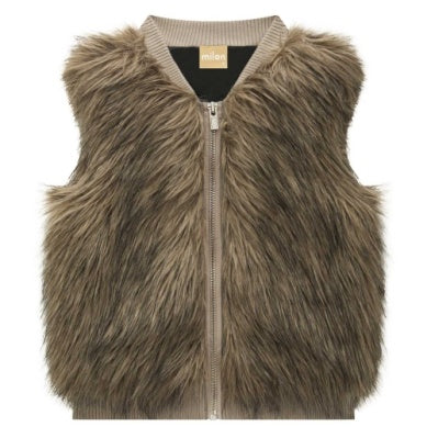 Milon Faux Fur Vest