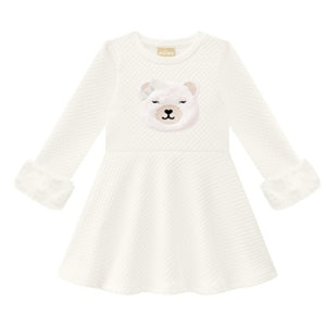 Milon Fuzzy Polar Bear Dress