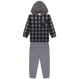 Milon Hooded Flannel & Pants