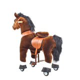 Model U Ride On Horse Toy Age 3-5 Chocolate