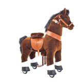 Model U Ride On Horse Toy Age 3-5 Chocolate