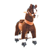 Model U Ride On Horse Toy Age 3-5 Chocolate