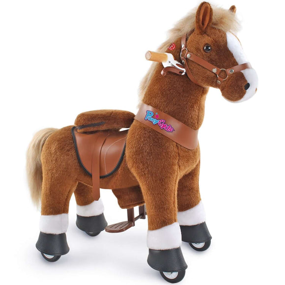 Model U Ride-On Pony Age 3-5 Brown