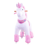 Model U Ride-On Plush Unicorn Age 4-8 Pink