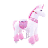 Model U Ride-On Plush Unicorn Age 4-8 Pink