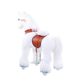Model U Unicorn Riding Toy Age 4-8 White