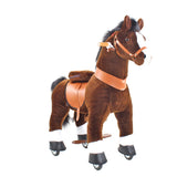 Model U Riding Horse Toy Age 4-8 Chocolate