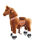 Model U Ride-On Pony Toy Age 4-8 Brown