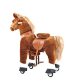 Model U Ride-On Pony Toy Age 4-8 Brown