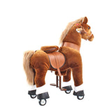 Model U Ride-On Pony Toy Age 4-8 Brown