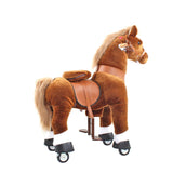 Model U Ride-On Pony Toy Age 4-8 Brown