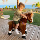 Model U Ride-On Pony Toy Age 4-8 Brown