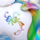 Unicorn Ride On Toy for Age 3-5 Rainbow Model X