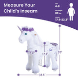 Purple Unicorn for Age 4-8 Model X